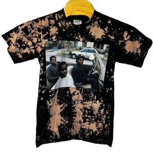 Pro Athletic Boyz n the Hood Graphic T-Shirt Small Black Bleach Wash Ice Cube